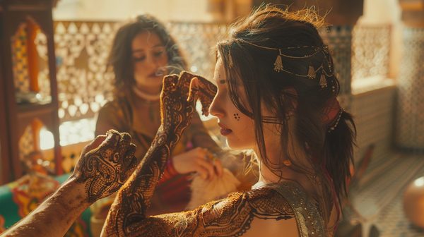 Henné marocain: coloration 100% naturelle pour mains et cheveux